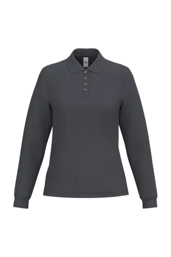 Polo piqué LSL femme - iDeal Basic Brand