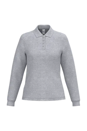 Polo piqué LSL femme - iDeal Basic Brand