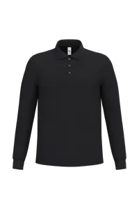 Polo piqué LSL homme - iDeal Basic Brand | Ideal Black