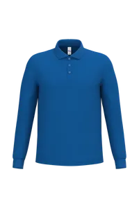 Polo piqué LSL homme - iDeal Basic Brand | Ideal Royal Blue