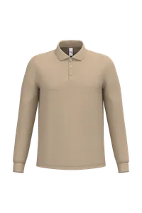 Polo piqué LSL homme - iDeal Basic Brand | Ideal Sand