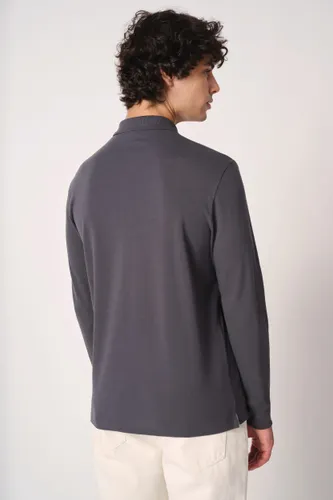 Polo piqué LSL homme - iDeal Basic Brand