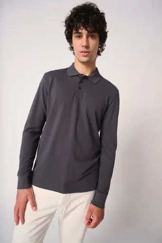Polo piqué LSL homme - iDeal Basic Brand