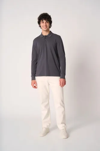 Polo piqué LSL homme - iDeal Basic Brand
