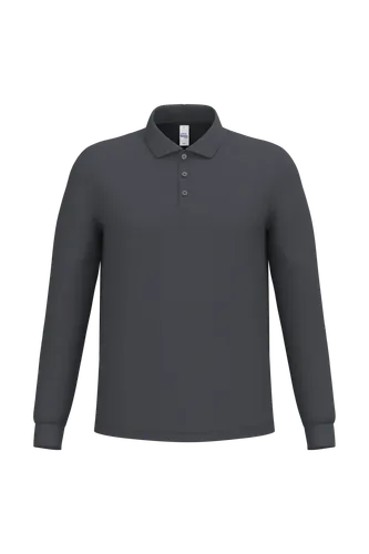 Polo piqué LSL homme - iDeal Basic Brand