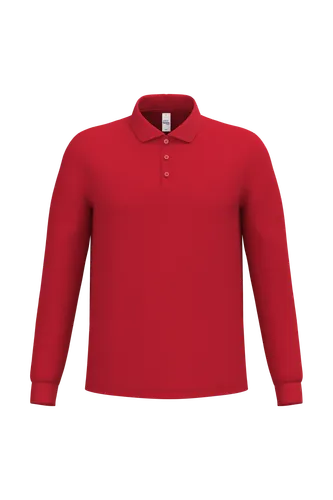 Polo piqué LSL homme - iDeal Basic Brand