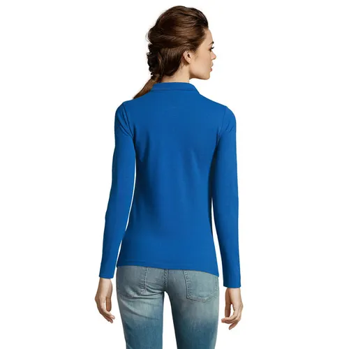 Polo Piqué Manches Longues Femme Perfect Lsl Women à personnaliser - SOL'S