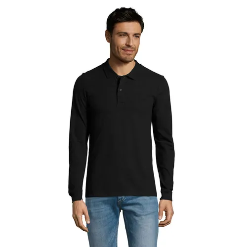 Polo Piqué Manches Longues Homme Perfect Lsl Men à personnaliser - SOL'S