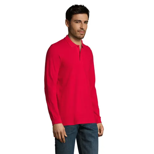 Polo Piqué Manches Longues Homme Perfect Lsl Men à personnaliser - SOL'S