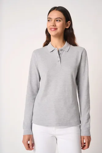 Polo piqué personnalisé LSL femme - iDeal Basic Brand