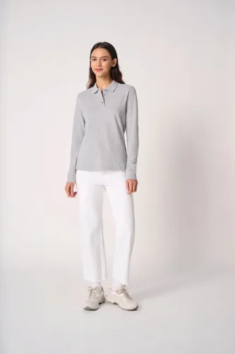 Polo piqué personnalisé LSL femme - iDeal Basic Brand