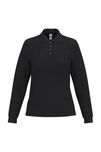 Polo piqué LSL femme - iDeal Basic Brand