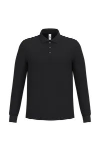 Polo piqué personnalisé LSL homme - iDeal Basic Brand | Ideal Black