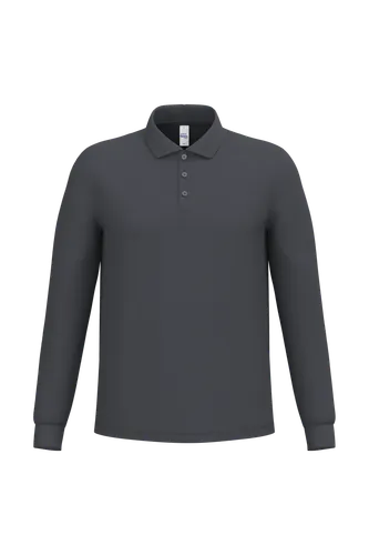 Polo piqué LSL homme - iDeal Basic Brand