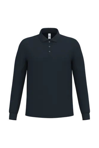 Polo piqué LSL homme - iDeal Basic Brand