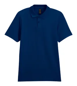 Polo personnalisé publicitaire - Softstyle Pique | Bleu Foncé