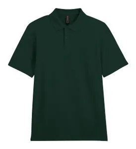 Polo personnalisé publicitaire - Softstyle Pique | Vert Foncé