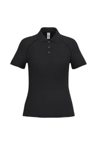 Polo sport personnalisé femme - iDeal Basic Brand | Ideal Black