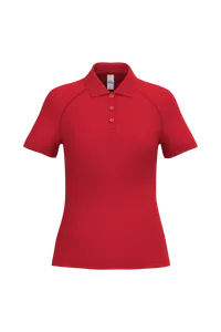 Polo sport personnalisé femme - iDeal Basic Brand | Ideal Red