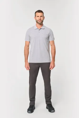 Polo unisexe écoresponsable avec poche poitrine - WK. Designed To Work