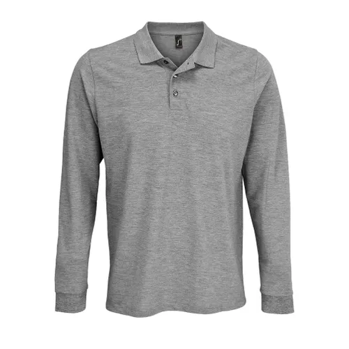 Polo Unisexe Manches Longues Personnalisé Polycoton Prime Lsl - SOL'S