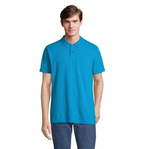 Polo Unisexe Personnalisé Pulse - SOL'S | Aqua