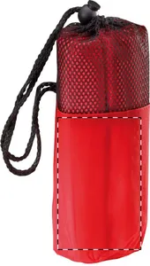 Poncho publicitaire - Drizzle | Rouge