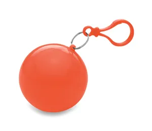 Poncho rond personnalisé - Nimbus | Orange