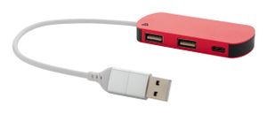 Port USB personnalisé - Raluhub | Rouge