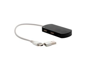 Port USB personnalisé - Raluhub | Noir