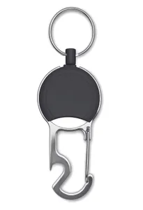 Porte-badges rétractable - Pulric | Noir