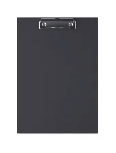 Porte bloc avec pince A4 - Clipa | Noir