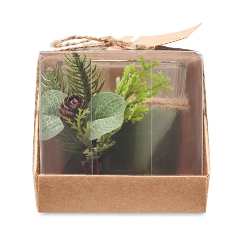 Porte-bougies de Noël personnalisé - Forest