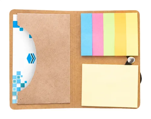 Porte-cartes Bloc-notes et étiquettes autocollantes personnalisées - Cardnot