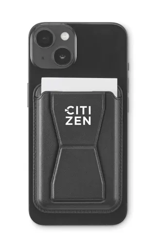 Porte-cartes magnétique publicitaire en PU - Leamag