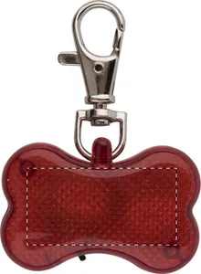 Porte-clé sécurité personnalisée - Belka | Rouge