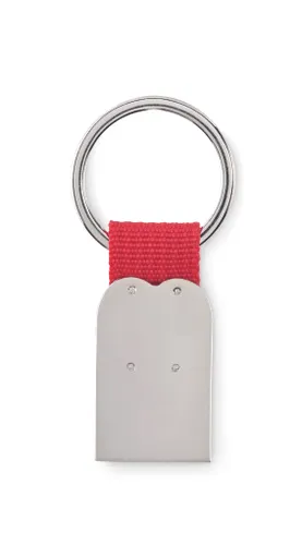 Porte clef coeur en métal personnalisé - Bonheur