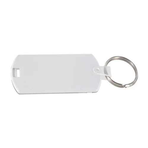 Porte clefs porte etiquette personnalisé (anneau 25 mm)