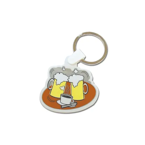 Porte clefs rigide a theme personnalise