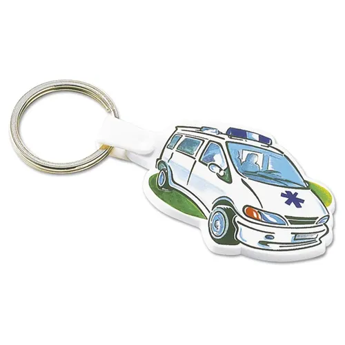 Porte clefs rigide a theme personnalise
