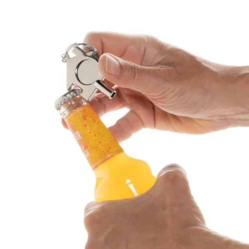 Porte-clés 3 en 1 personnalisé en alliage de zinc recyclé RCS - XD Collection