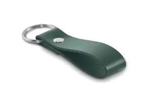 Porte-clés à boucle en PU - Strokey | Vert Foncé
