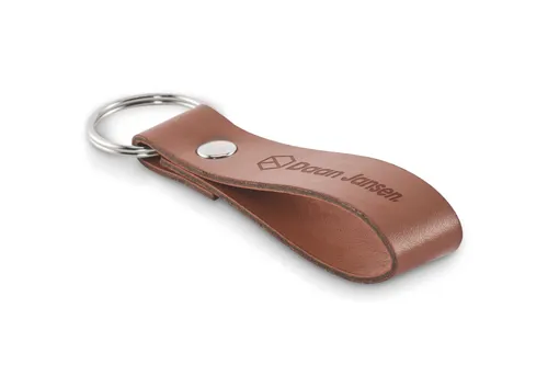 Porte-clés à boucle en PU - Strokey