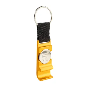 Porte-clés à décapsuleur pour valise à roulettes - OpenCart | Orange