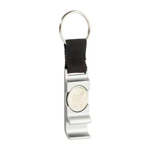 Porte-clés à décapsuleur pour valise à roulettes - OpenCart | Argenté