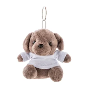 Porte-clés chien en peluche - DogFob Porte-clés chien en peluche - DogFob