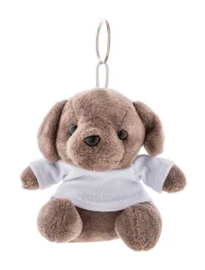 Porte-clés chien en peluche personnalisé - DogFob