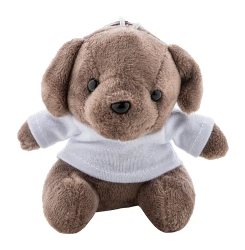 Porte-clés chien en peluche personnalisé - DogFob