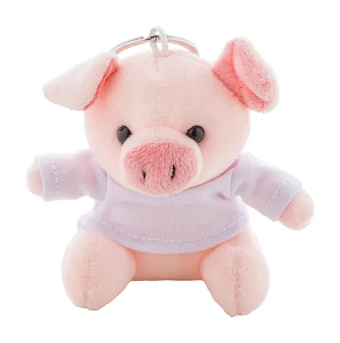 Porte-clés cochon en peluche personnalisé - PigFob