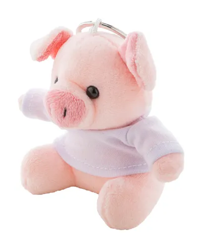 Porte-clés cochon en peluche personnalisé - PigFob